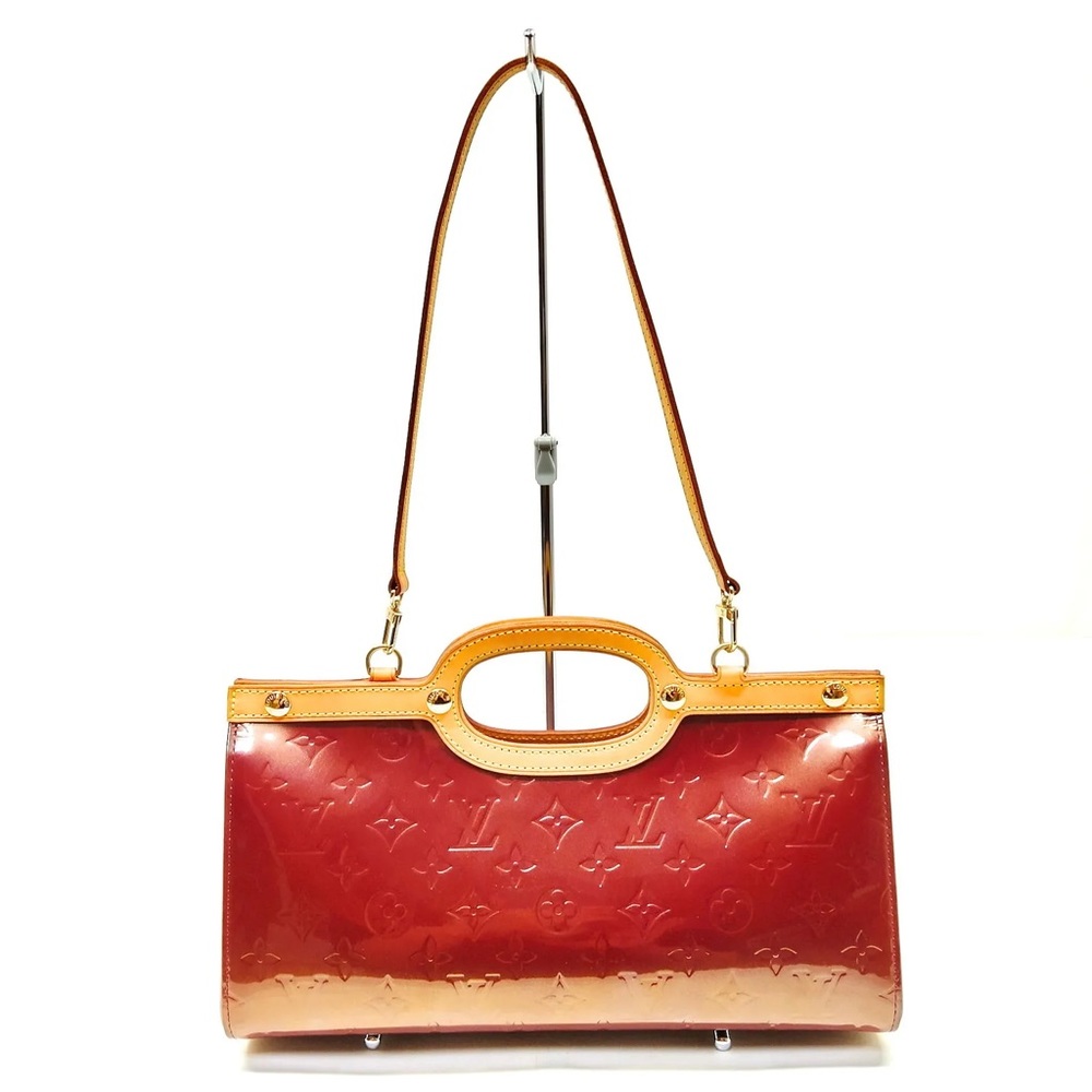 Louis Vuitton LV Hand Bag  Roxbury Drive Bordeaux Vernis